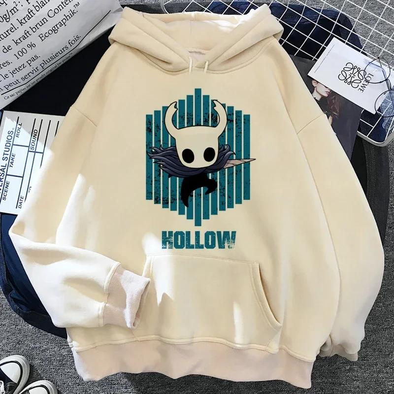 Hollow Knight Pánské mikiny Korea Ulzzang Grunge Y2k Estetické Fmale Podzimní a zimní pulovry Hoddies Grafický Streetwear