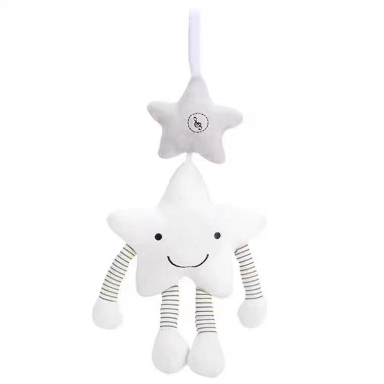 Animal Wind Chime & Teether Pendant for Strollers & Cribs
