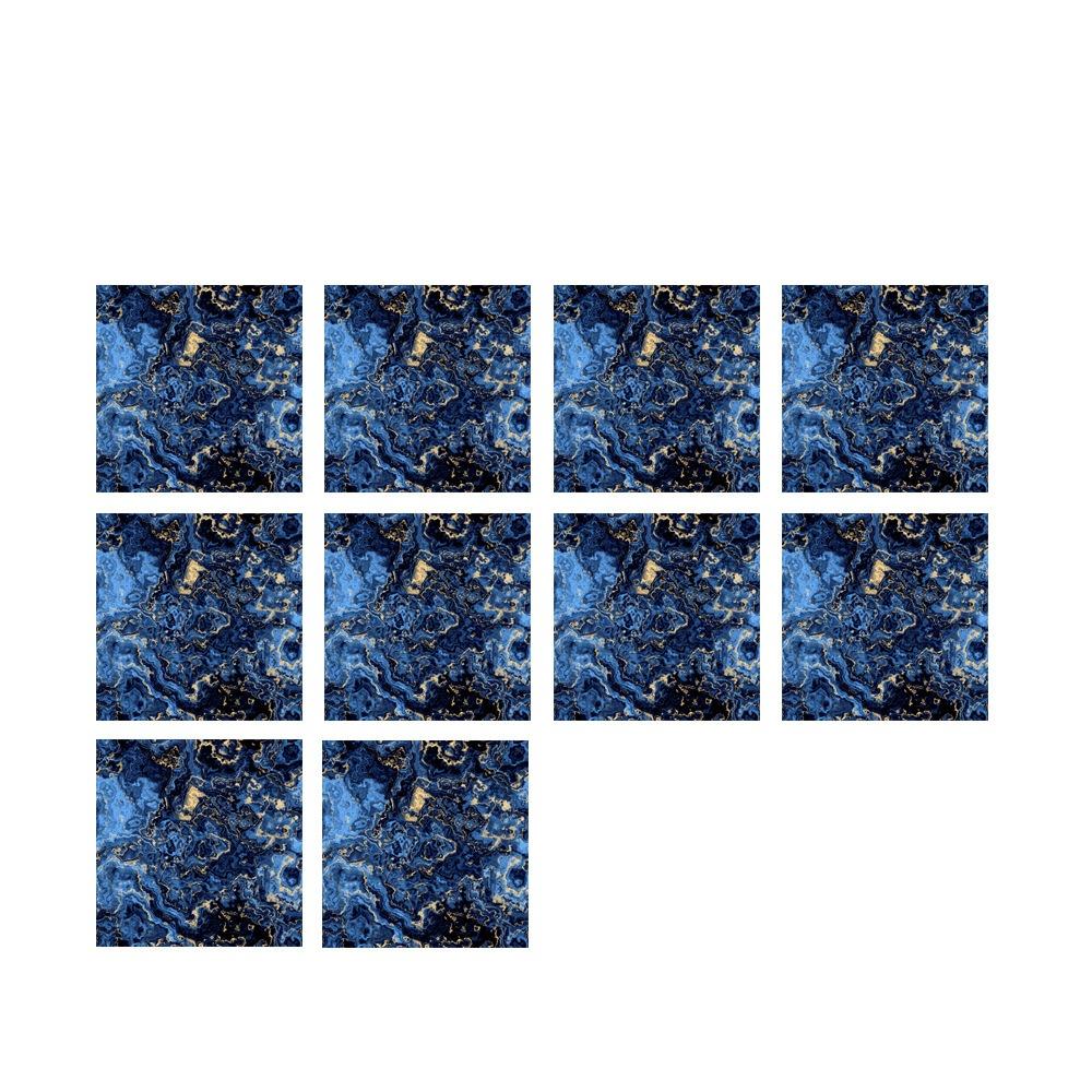 

10Pcs 30x30cm Simulation Marble Wall Sticker PVC Kitchen Wall Decals Crystal Tiles Sticker Bathroom