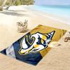 Nashville Predators Print Strandtuch, Großes Weiches Schnelltrocknendes Handtuch für Strand Camping Schwimmen