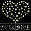 DIY Stars Eiffel Tower Glow In The Dark Wall Stickers Fluorescent Luminous Decals