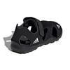 (GS) Adidas Captain Toey K Sandals Black Kids' FX4203