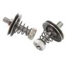 2pcs 1.4x0.4in Sewing Tensioner Stainless Steel Thread Regulator Replacement Kit  Machine Repair