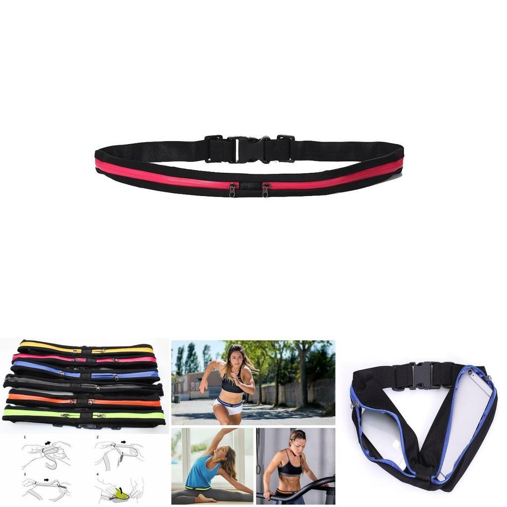 Multifunctional Running Belt Pocket Bag Pack For Workout And Cycling