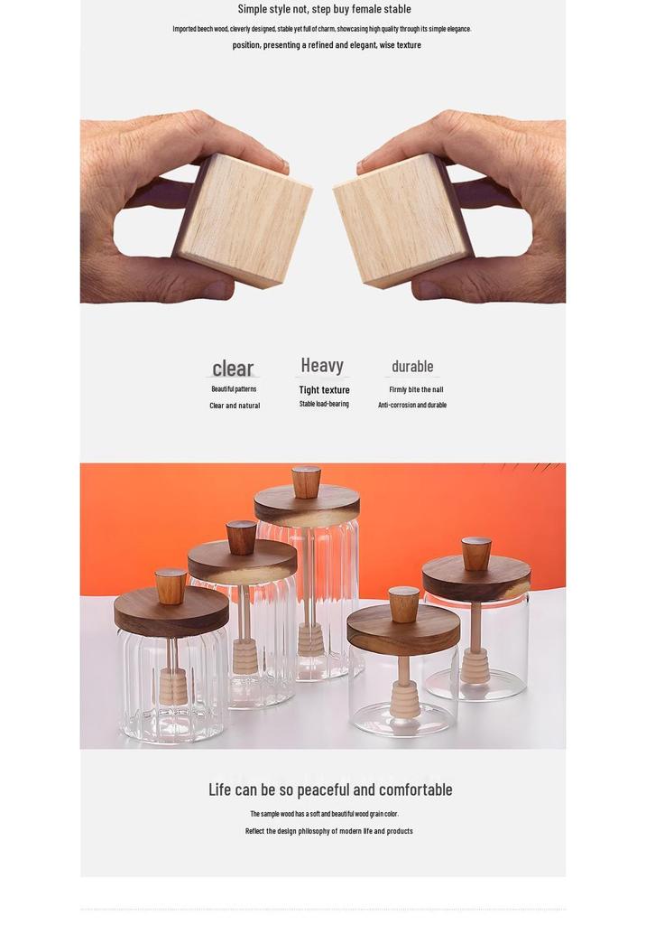 Holz Honigrührer und Kaffeerührstäbchen