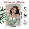Metal Wall Art Elegant Female Portrait Sign Home Bar Decor Christmas Gift