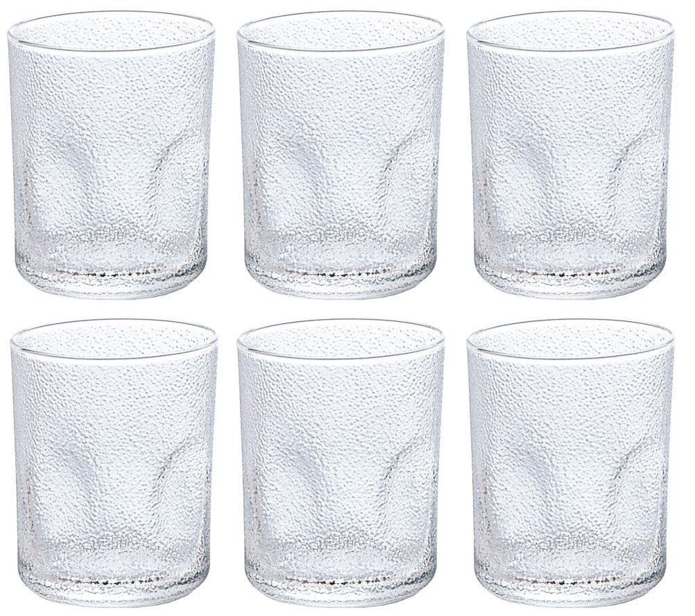 ADERIA Tumbler, 245ml, with Reinforced Mouth, AX Repair, Set of 6, Made In Japan, B-6555