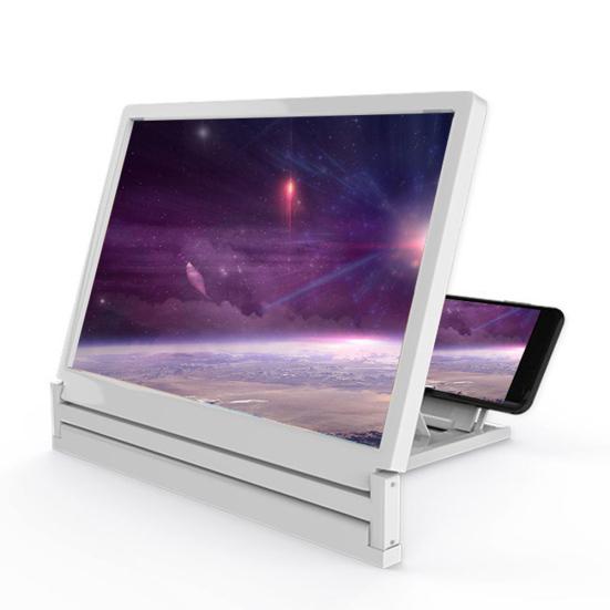 Folding 3D Mobile Enlarge Magnifier High Phone Screen Clarity Video Amplifier Stand Holder