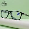 Anti-blue Light Photochromic Reading Glasses for Seniors - Stylish Unisex PC Frame