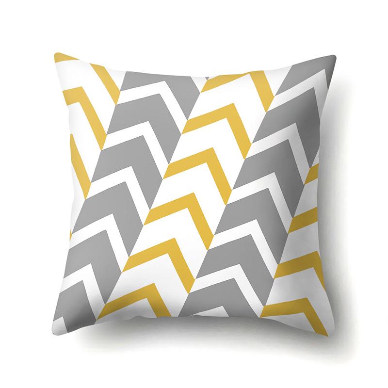 Polyester Pillowcase Automobile Decoration Home Printed Pillowcase