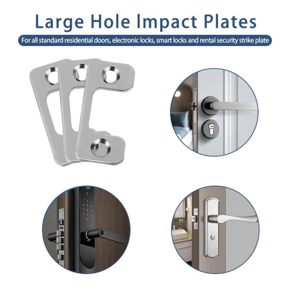 Solid Iron Construction Security Door Protector Reinforced Door Lock Plate  Home Security