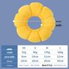 Qi O Sunflower Cat E-Collar - Soft Cotton Anti-Lick Collar
