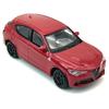 Bburago Scale Alfa Romeo SUV Stelvio Q4 Quadrofoglio V6 BI TURBO 510hp 2017 1/43 (Red) [Used]