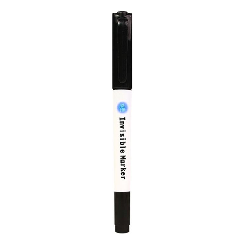 Double Tip Ultraviolets Reactive Invisible Ink Security Marker Pen For Confidential Document & Valuables Protection