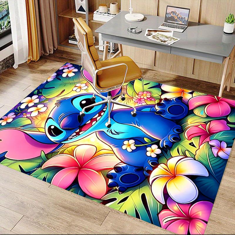 Stitch Tropical Paradise Carpet For Playroom Bedroom Living Room Sofa Home Decorkids Game Area Rug Nonslip Floor Mat