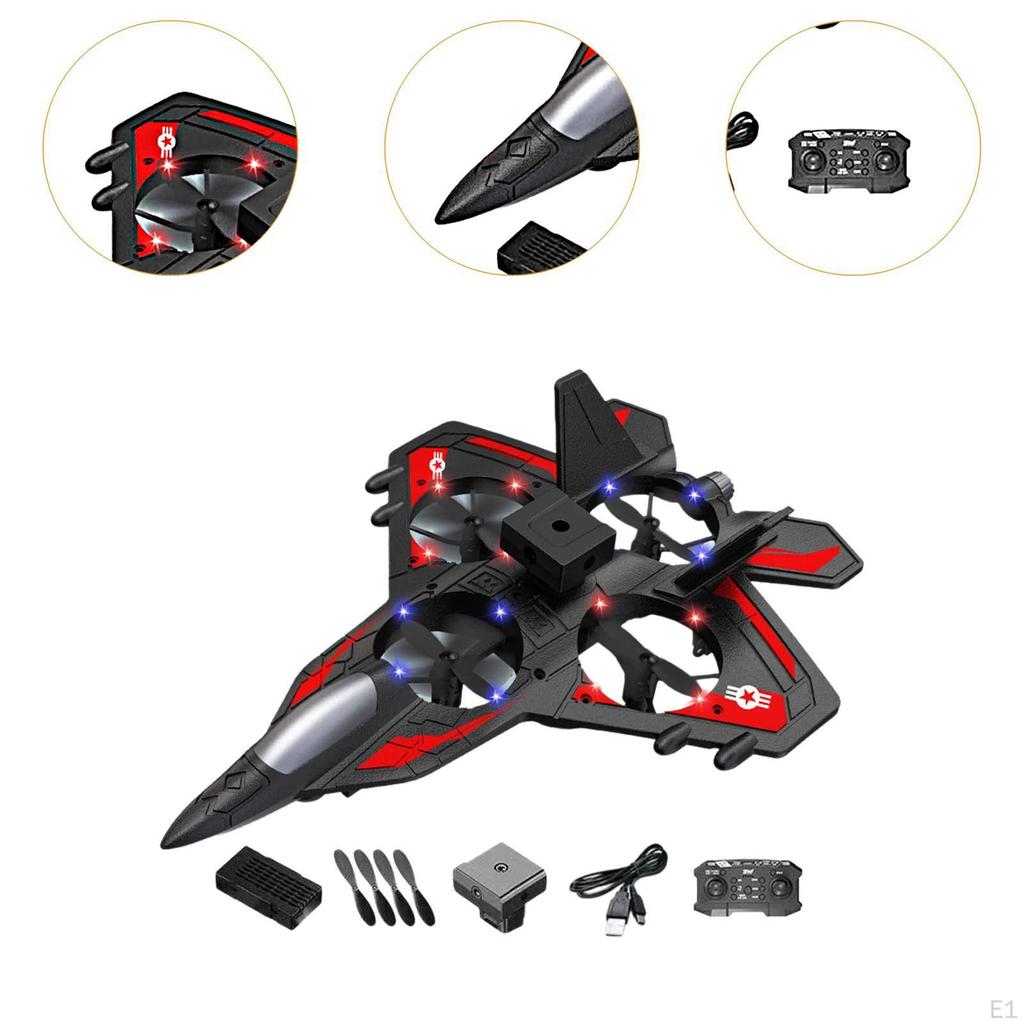 Foam Remote Control Airplane Aircraft Beginners,Easy to Fly,Boys Gifts 360° Flip Portable Fighter