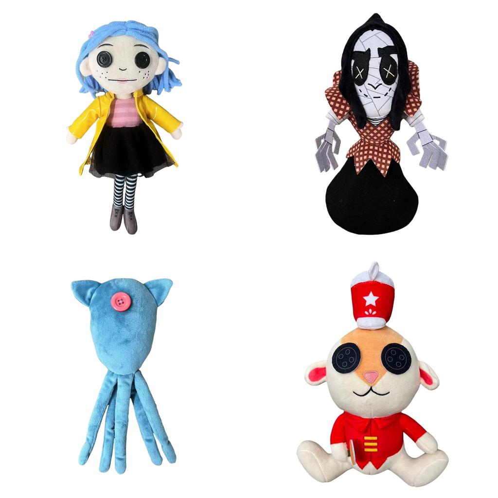 Doll Plush Coraline With Crystal Soft Stuffing For Collectors And Gift Giving