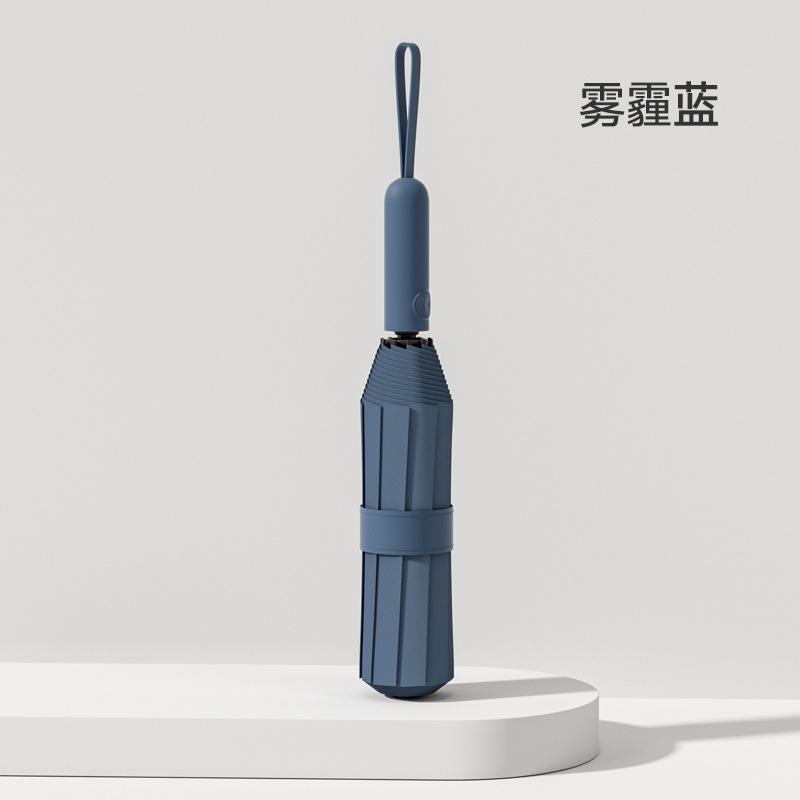 

Новый трехсложный 10-спицевый автоматический зонт виниловый Моранди подсолнух ручка затенение