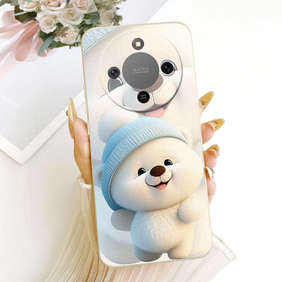 For Honor X9d Case Magic8 Lite Cute Fashion Cartoon Cover Soft TPU Phone Case For Honor Magic 8 Lite X 70 HonorX9d HonorX70 Bags