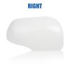 Car Side Mirror Cover Cap Front Left Right Rearview Mirror Cover Cap White Mirror Housing For Kia Picanto 2011-2016 Auto Parts
