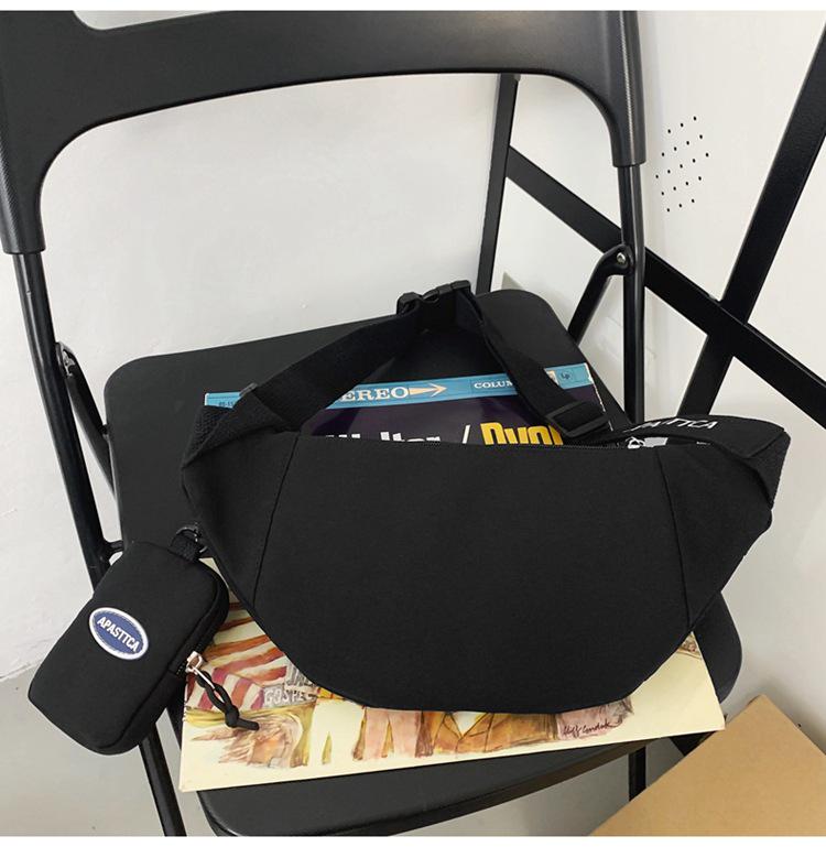 Men's Fashion Chest Bag & Women's Shoulder Crossbody: Niche Sports Casual Japanese-Inspired Backpack