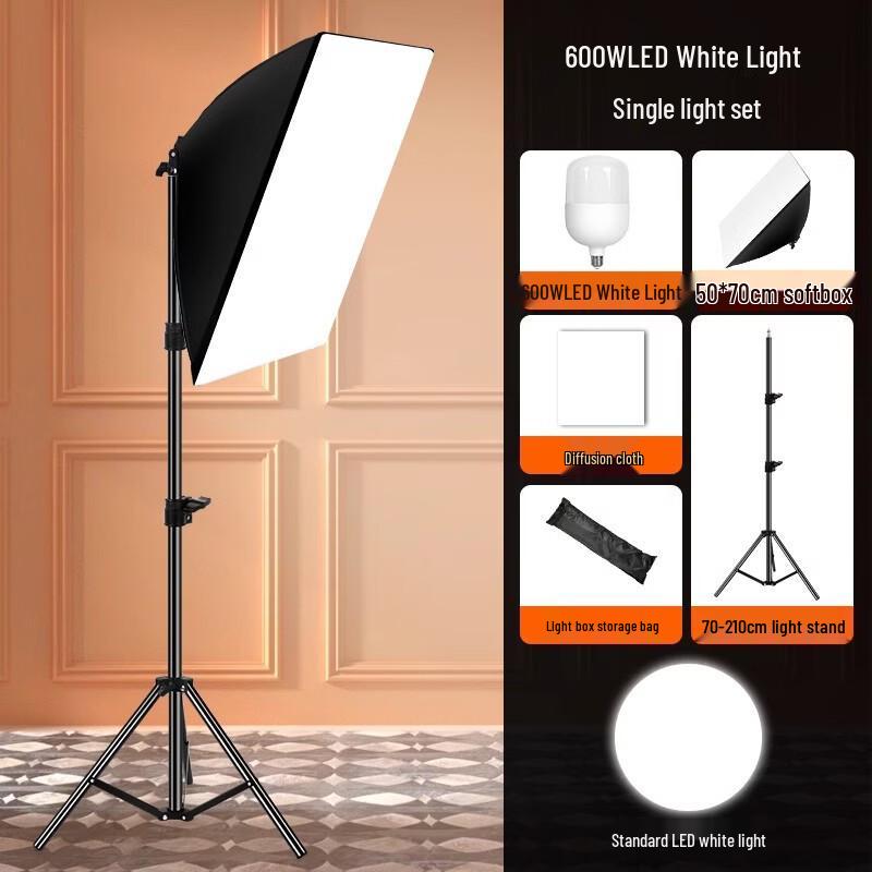 OLOEY 50W LED Studio Fill Light Kit