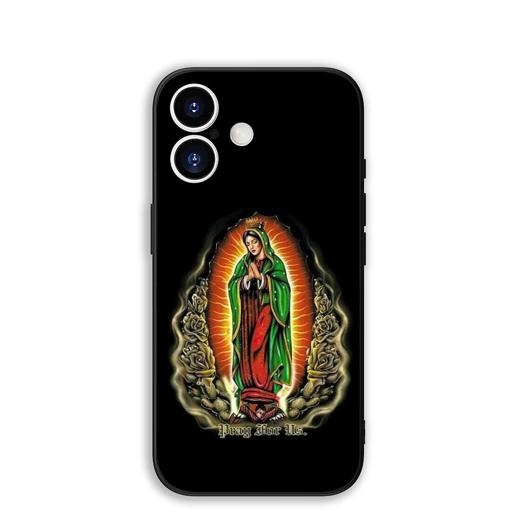 

Cover for Xiaomi Redmi Note 13 A3 14 Pro Plus 9T 14C 13C 13X 9C NFC + Pro+ 5G 4G Protective Phone Case Virgen de Guadalupe Redmi 13