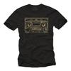 Mens T Shirt Vintage Hip Hop Tape 70s 80s 90s Rap Music Cassette Retro Mixtape