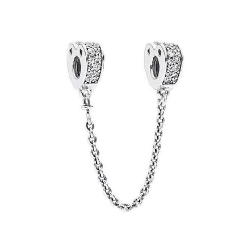 Sparkling Queen & Regal Crown Stones & Enamel Clip Snowflake Flower&Heart Charm Beads Fit Original Bracelet Diy Jewelry