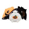 Cute Halloween Plush Toy Cartoon Pumpkin Cat Black Kitten Bat Stuffed Animals Soft Trick-or-Treat Gift for Kids Home Decor