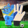 1 Pair Cushioning Kids Goalie Gloves Finger Protection Goalkeeper Gloves  5-16 Years Old Kids
