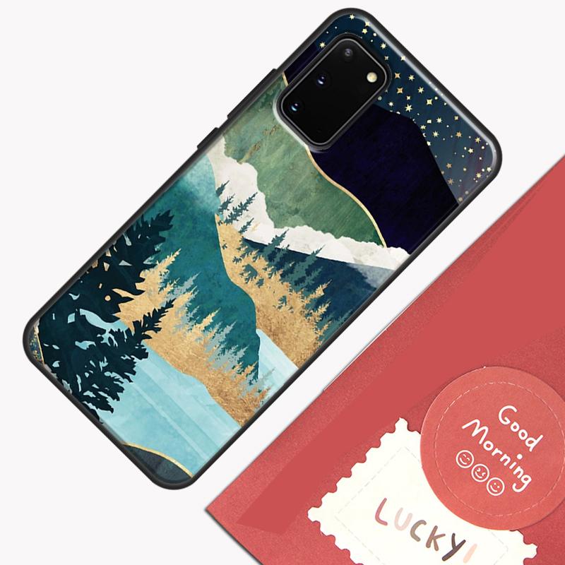 Star Lake Mountain Phone Case For Samsung Galaxy S26 S25 Ultra S20 S21 S22 S23 S24 S10 Plus S25 FE Cover Shell