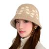 Vintage Jacquard Knitted Hat Autumn Winter Bucket Hat, Women's Hat Warm Ear Protection Beanie Wholesale