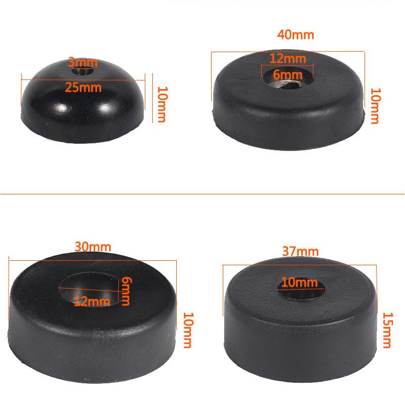 Rubber Anti-Slip Vibration Damping Foot Pad for Furniture, Instruments, and Speakers