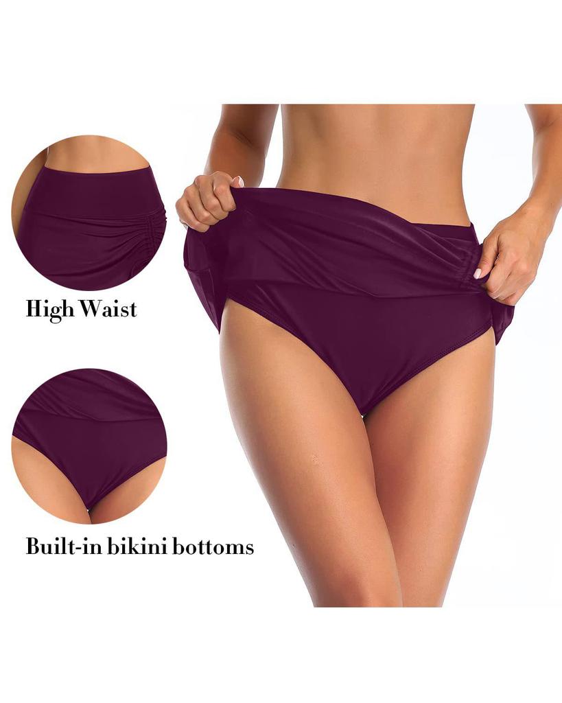 24 New European & American Sexy Women's Solid Color Fashion Bikini Swim Trunks
