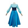 The little mermaid cos clothes, Ariel princess dress dress dress, anime sea daughter cosplay costume