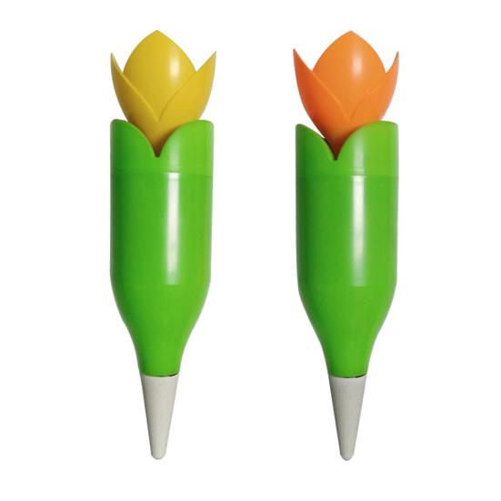 

2 шт. Автоматическая поилка для цветов с контролем видимого уровня воды Интеллектуальная система самополива Садовый инструмент для самополива 2pcs