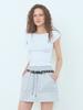 ETMON Lace Trimming T-Shirt White