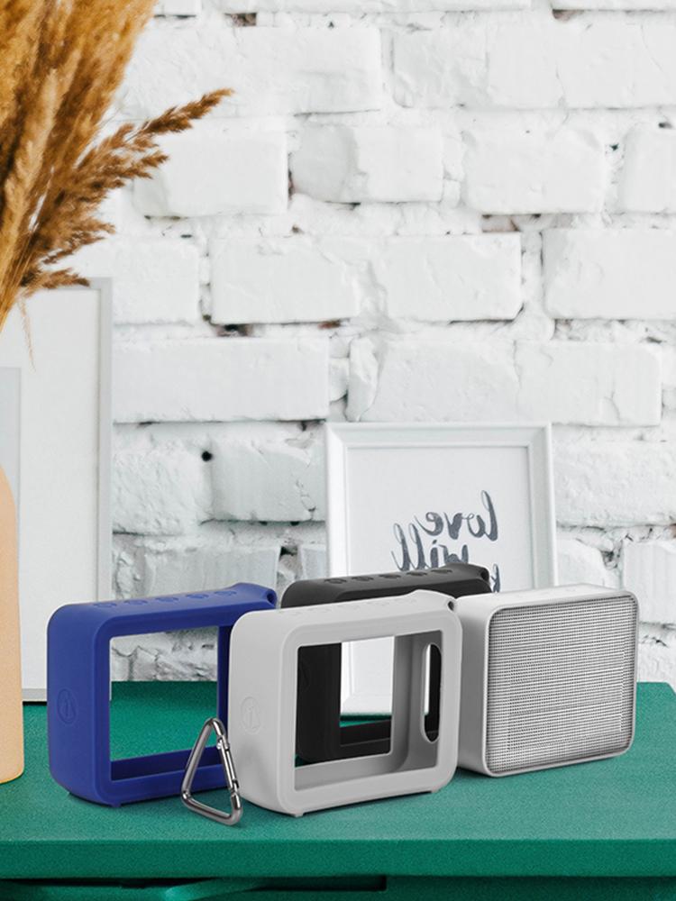 Dust-proof Carrying Silicone Case Protective Cover Shell Speaker Compatible with JBL GO 2 GO2 Speaker