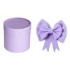 Small Handcrafted Flower Bucket with Fashionable Bows Practical Miniature DIY Bucket Suitable for Parties & Gifts