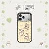 dream deer transparent black frame magsafe for iphone 17 pro
