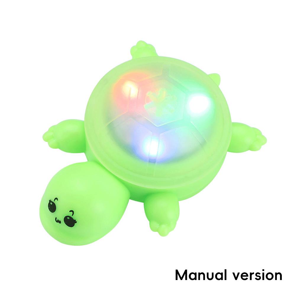 

Детский велосипед Маленькая Черепаха Предупреждающий свет Многофункциональный Красочный Долговечный Интеллектуальный датчик Ночная езда Спицевой свет Задний фонарь на сиденье Manual version зелёный