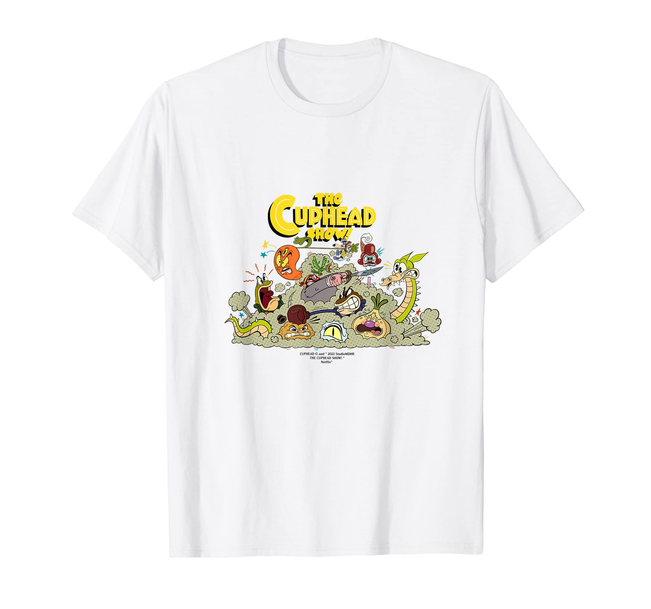 

The Cuphead Show! Boss Fight Graphic T-Shirt