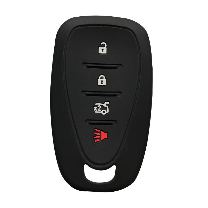 

Soft Silicone Car Remote Key Case Cover Shell For Chevrolet New Malibu XL Equinox Cruze Spark Sonic Camaro Volt Bolt Captiva