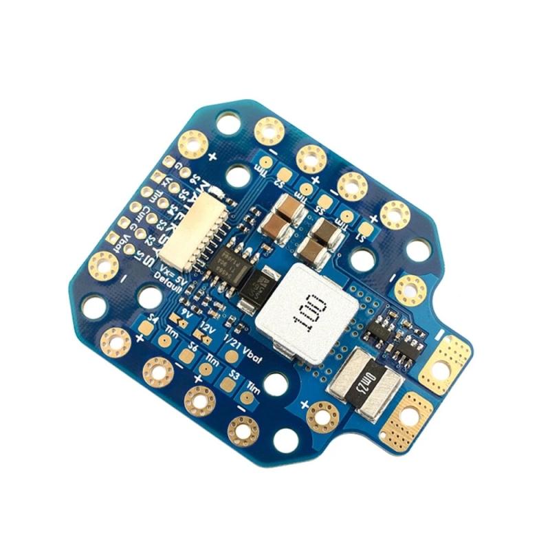 

Matek Systems Pdb-hex 12s 2-12s Pdb Распределительная плата питания 6 ~ 60 В постоянного тока 5а 5 В/9 В/12 В для радиоуправляемого дрона