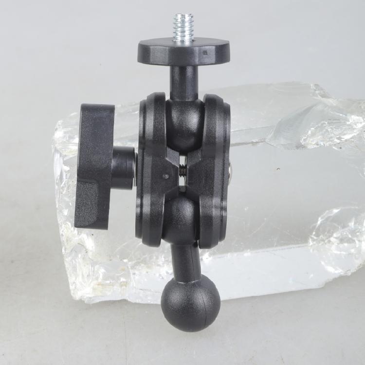 Comprehensive Photography Sphere Head Link 17mm To 1/4 Foot Screw Plastic Whirling Base For Car Parenthesis Stand Camera Mount