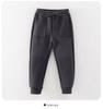 Kids' Seven-Level Windproof Velvet Sweatpants - Korean Style for Autumn/Winter
