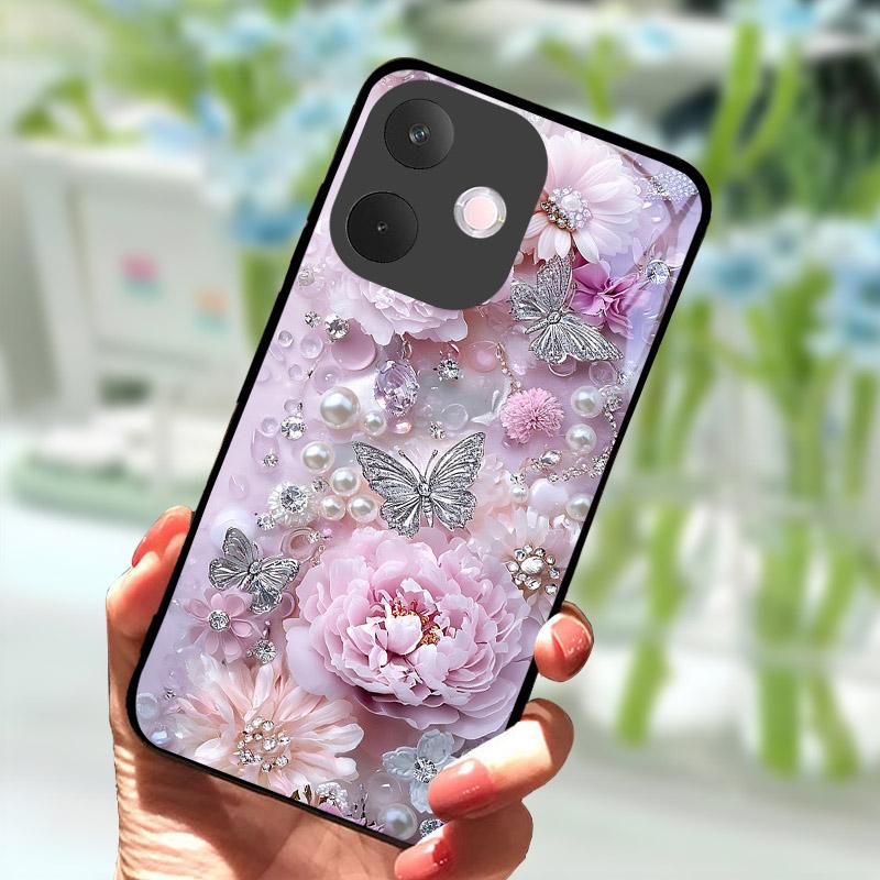 Husă Telefon Pentru OPPO A5 Pro 5G A5Pro Anti-cădere Protecție Cameră Spate Sticlă Călită Pentru OPPO A 5 Pro CPH2695 Fundas