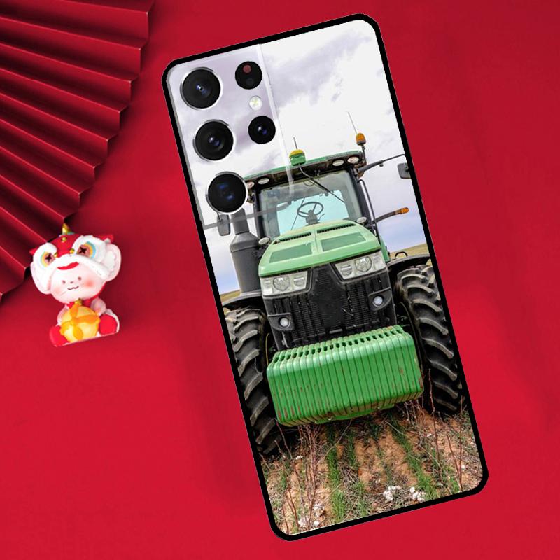 Farm Vehicle Tractor Case For Samsung Galaxy S24 Ultra S22 S23 Plus Note 10 Note 20 S8 S9 S10 S20 S21 FE Cover