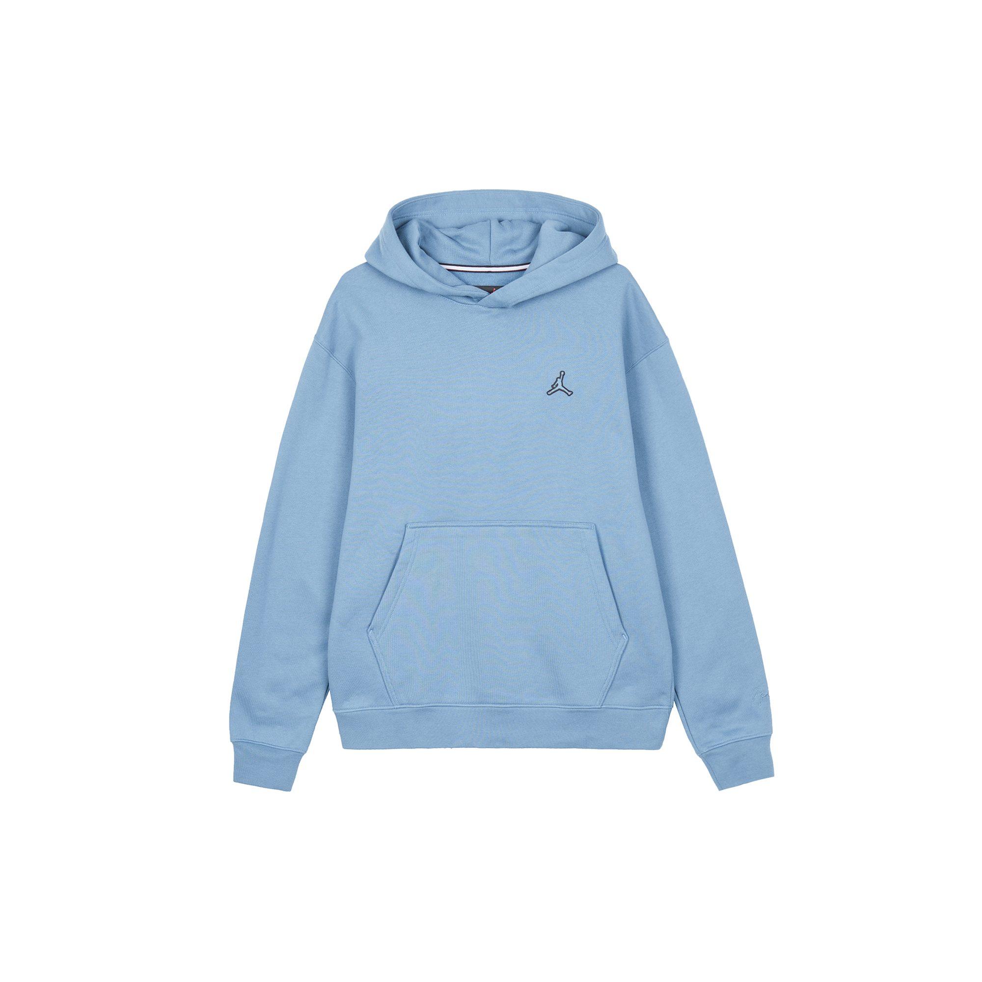 Jordan ESSENTIALS Sweatshirts Men`s Blue Hooded